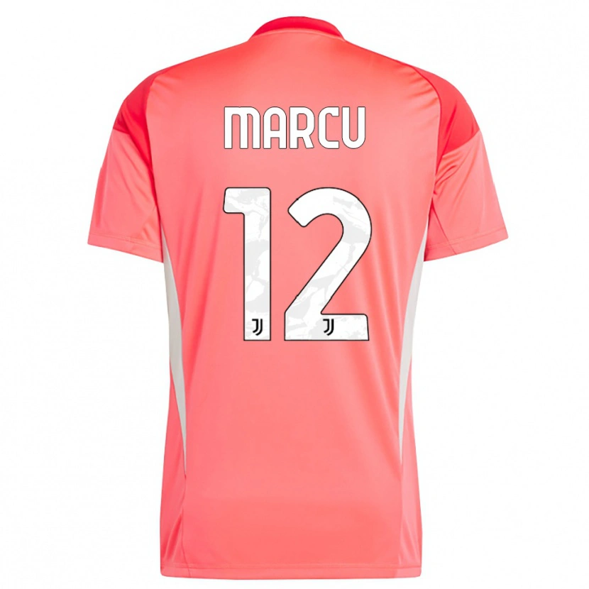 Danxen Herren Alessio Marcu #12 Trikot Rot Orange Torwarttrikot 2025/26 Schweiz