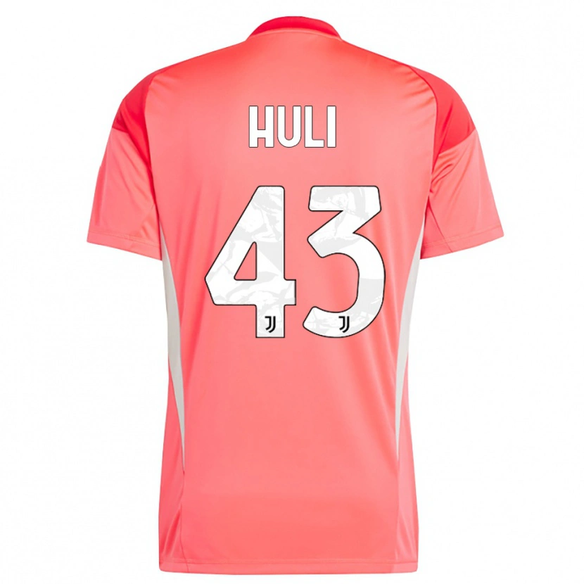 Danxen Herren Raffaele Huli #43 Trikot Rot Orange Torwarttrikot 2025/26 Schweiz