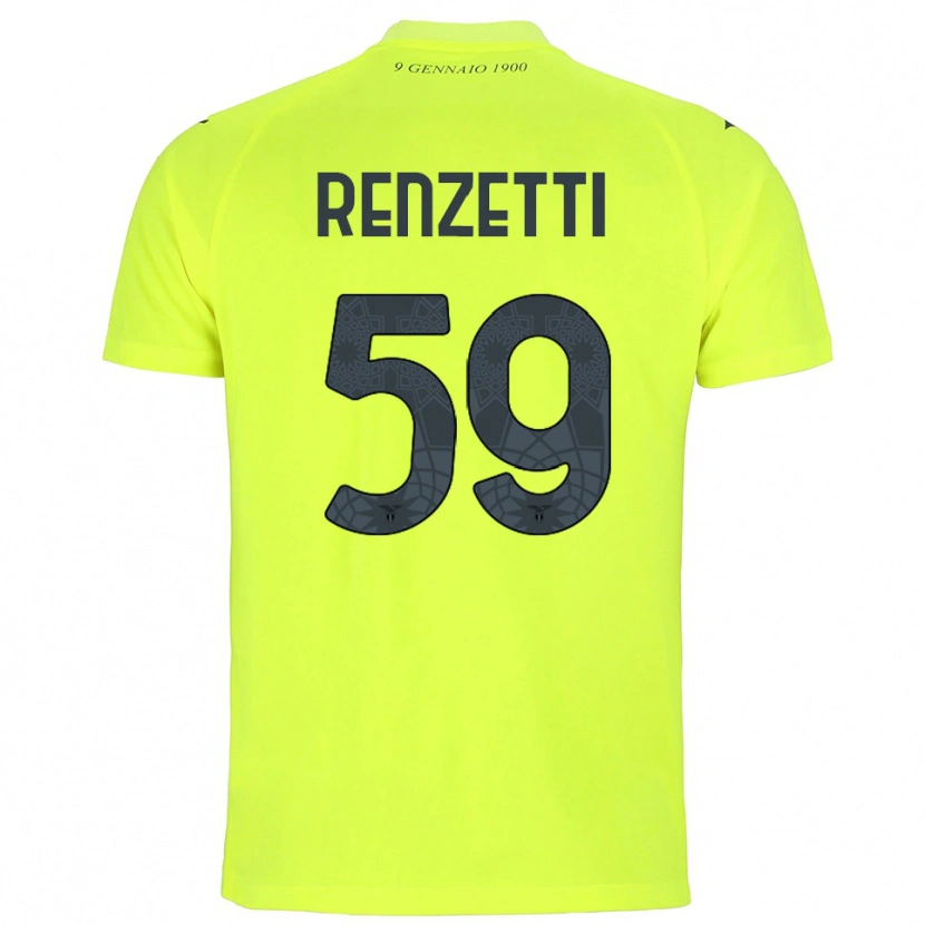Danxen Herren Davide Renzetti #59 Trikot Fluoreszierendes Grün Torwarttrikot 2025/26 Schweiz