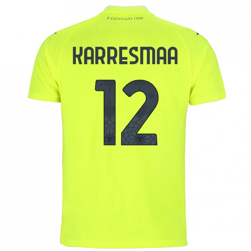 Danxen Herren Kerttu Karresmaa #12 Trikot Fluoreszierendes Grün Torwarttrikot 2025/26 Schweiz