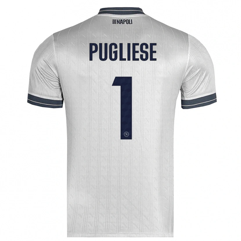 Danxen Herren Claudio Pugliese #1 Trikot Hellgrau Torwarttrikot 2025/26 Schweiz