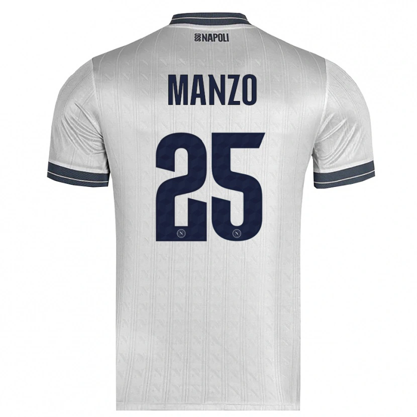 Danxen Herren Alessia Manzo #25 Trikot Hellgrau Torwarttrikot 2025/26 Schweiz