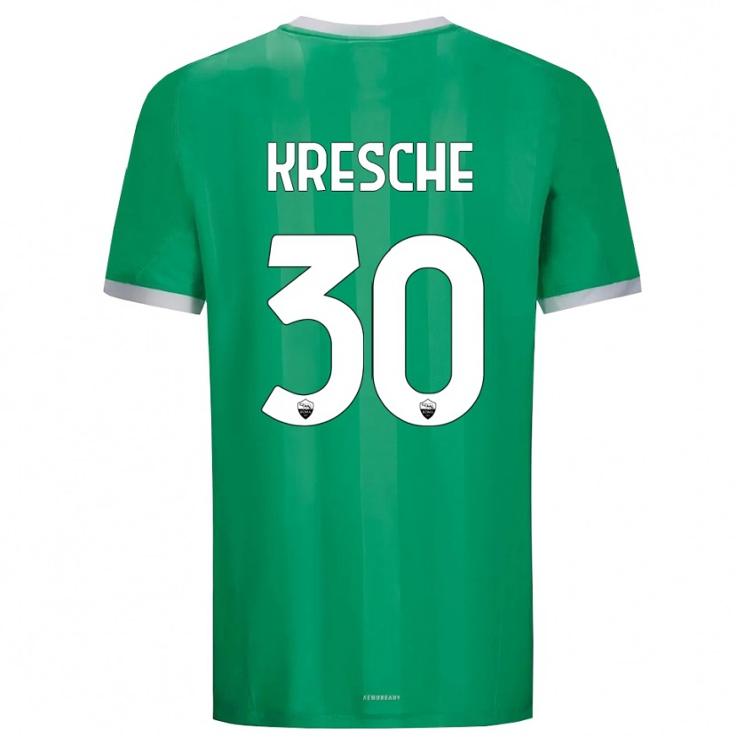 Danxen Herren Isabella Kresche #30 Trikot Grün Weiß Torwarttrikot 2025/26 Schweiz