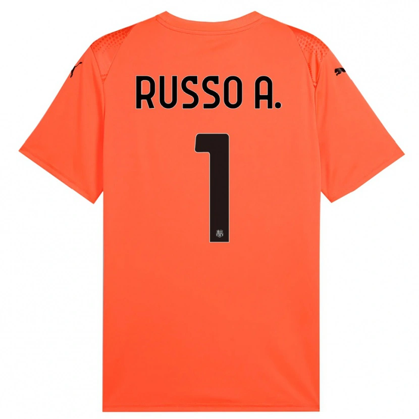 Danxen Herren Alessandro Russo #1 Trikot Orange Schwarz Torwarttrikot 2025/26 Schweiz