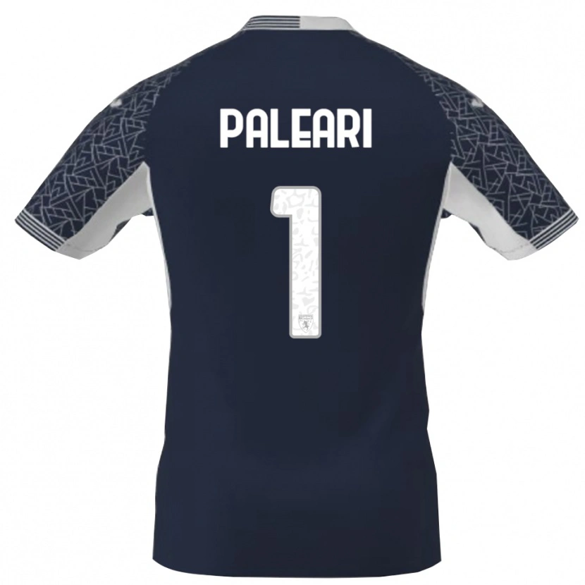 Danxen Herren Alberto Paleari #1 Trikot Blau Schwarz Weiß Torwarttrikot 2025/26 Schweiz