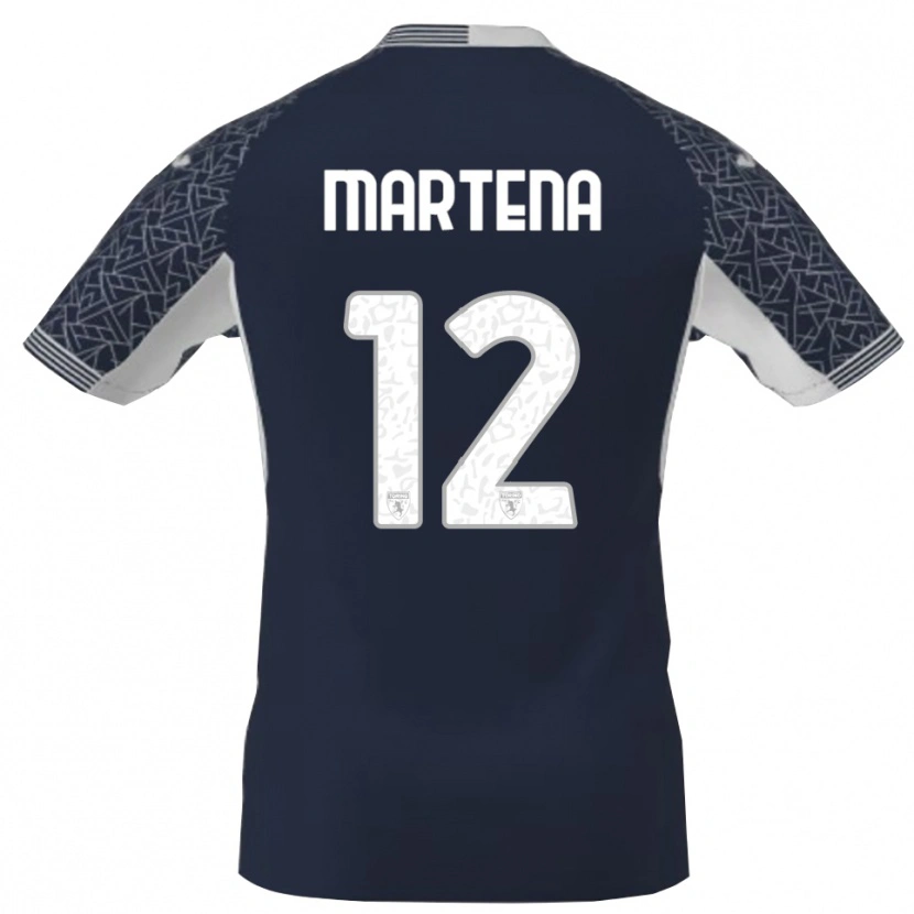 Danxen Herren Gabriele Martena #12 Trikot Blau Schwarz Weiß Torwarttrikot 2025/26 Schweiz