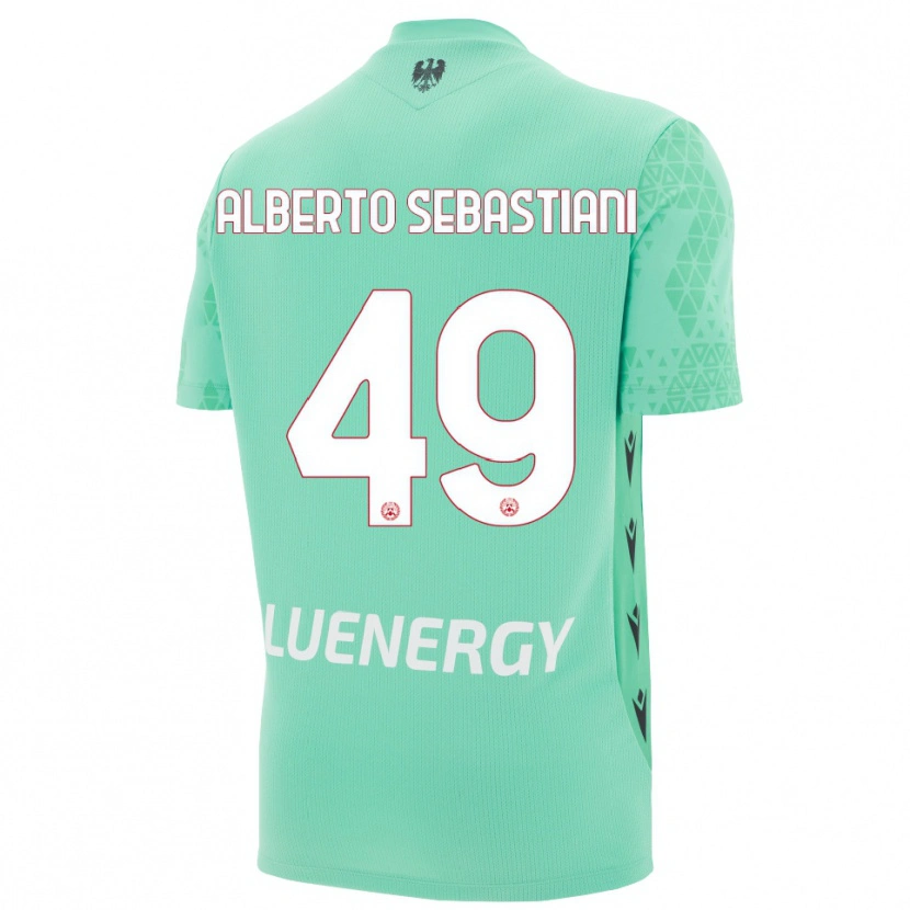 Danxen Herren José Alberto Sebastiani #49 Trikot Aquamarin Schwarz Torwarttrikot 2025/26 Schweiz