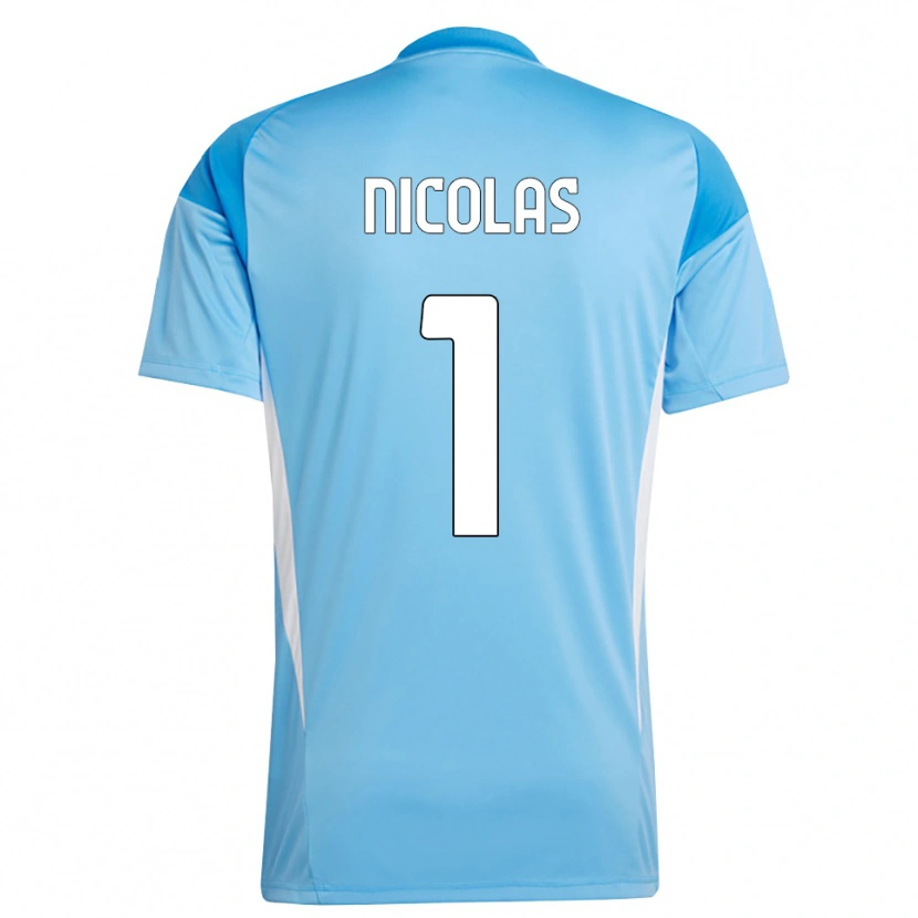 Danxen Herren Nícolas #1 Trikot Himmelblau Weiß Torwarttrikot 2025/26 Schweiz