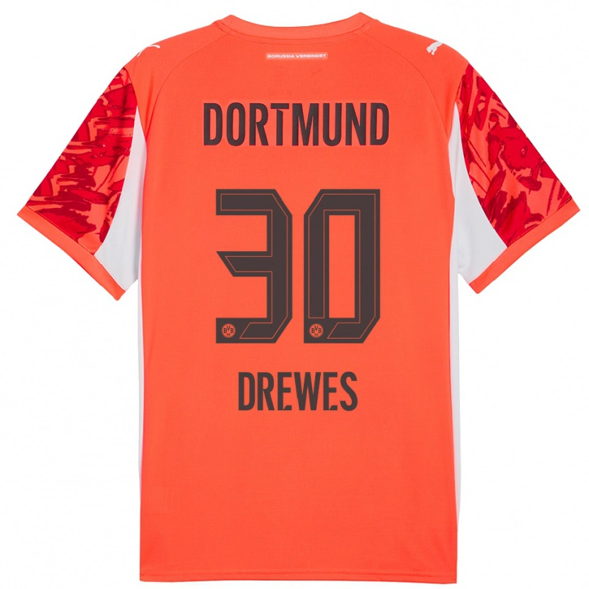 Danxen Herren Patrick Drewes #30 Trikot Rot Orange Torwarttrikot 2025/26 Schweiz
