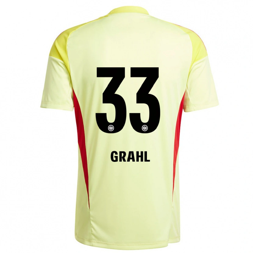 Danxen Herren Jens Grahl #33 Trikot Hellgelb Schwarz Torwarttrikot 2025/26 Schweiz