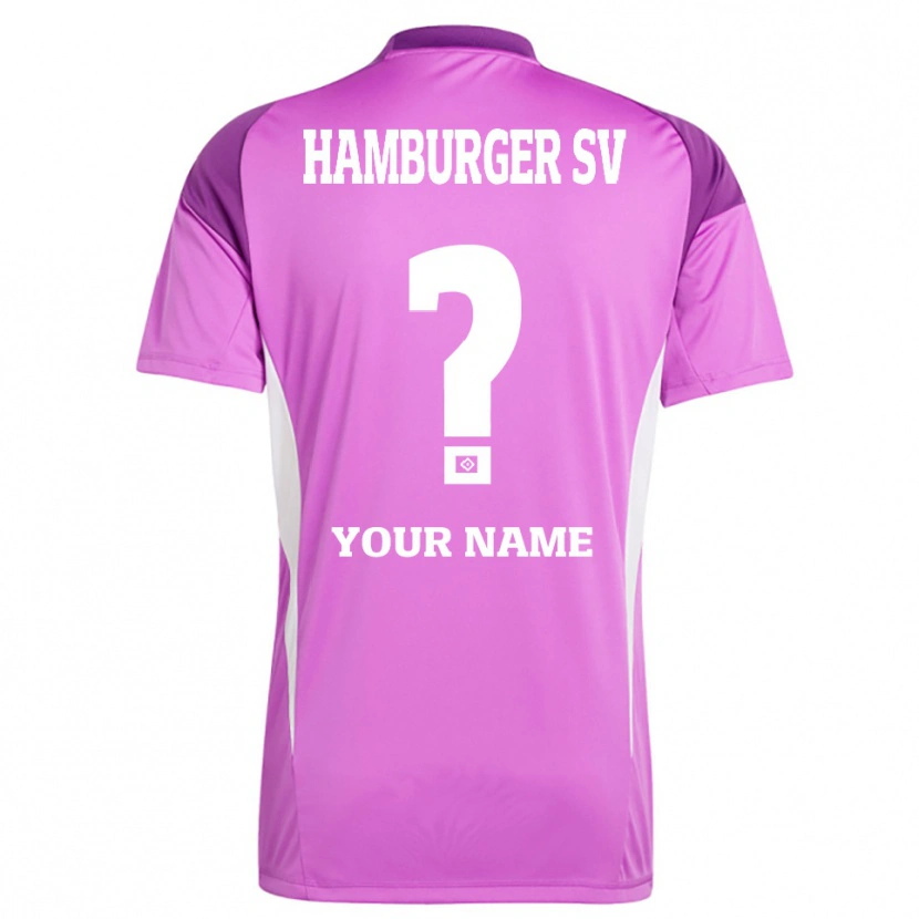 Danxen Herren Hamburger SV Trikot Flieder Weiß Lila Torwarttrikot 2025/26 Schweiz