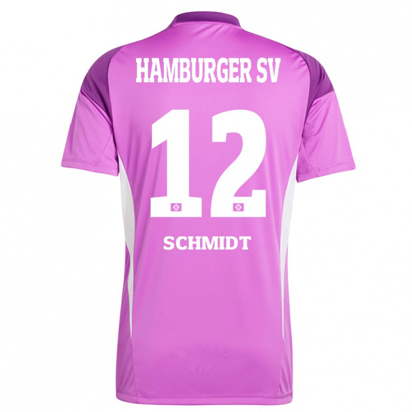 Danxen Herren Bennet Schmidt #12 Trikot Flieder Weiß Lila Torwarttrikot 2025/26 Schweiz