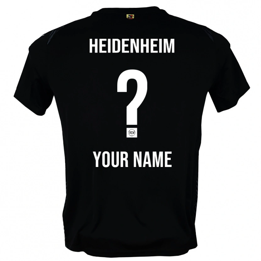 Danxen Herren 1. FC Heidenheim Trikot Dunkelgrau Schwarz Torwarttrikot 2025/26 Schweiz