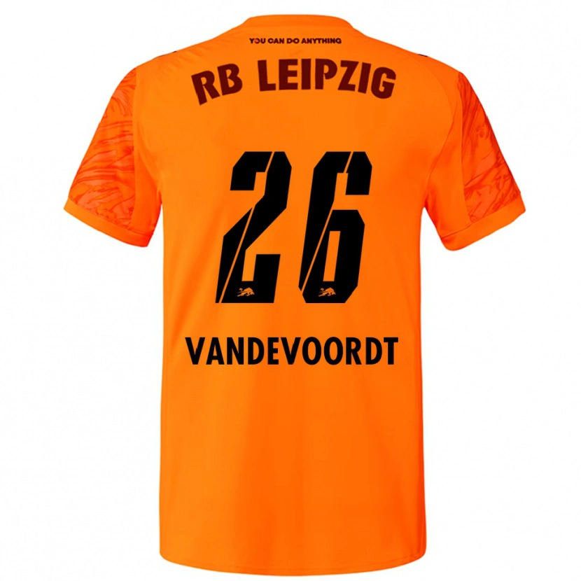 Danxen Herren Maarten Vandevoordt #26 Trikot Orange Rot Torwarttrikot 2025/26 Schweiz