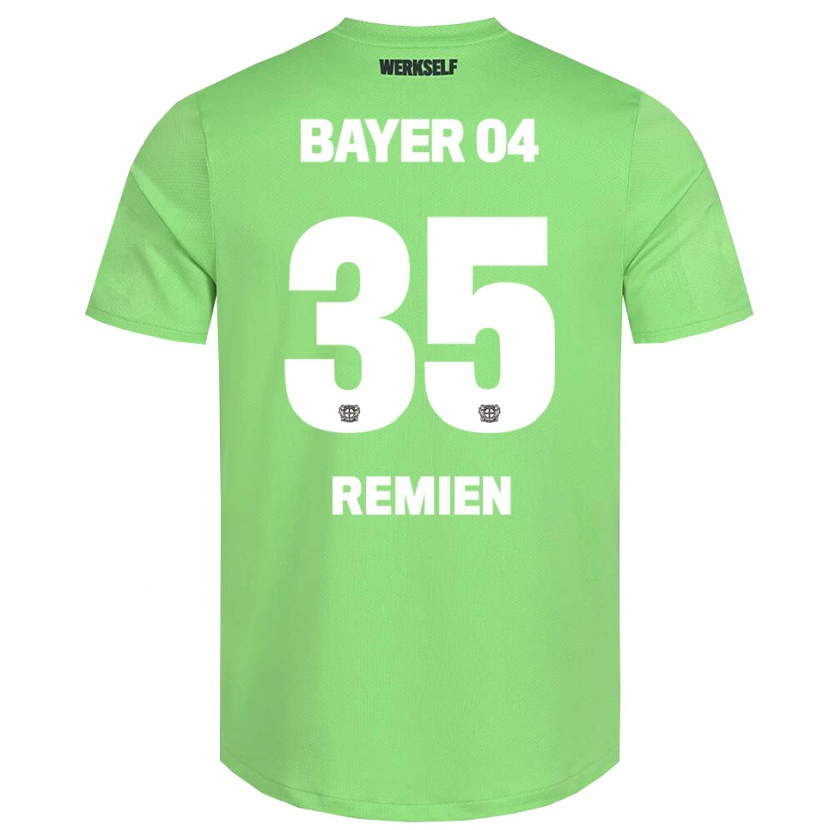 Danxen Herren Louisa Remien #35 Trikot Hellgrün Weiß Torwarttrikot 2025/26 Schweiz