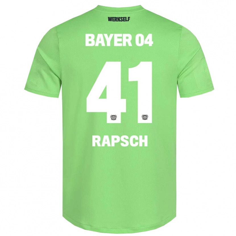 Danxen Herren Simeon Rapsch #41 Trikot Hellgrün Weiß Torwarttrikot 2025/26 Schweiz