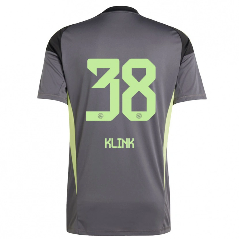 Danxen Herren Anna Klink #38 Trikot Schwarz Grün Gelb Torwarttrikot 2025/26 Schweiz