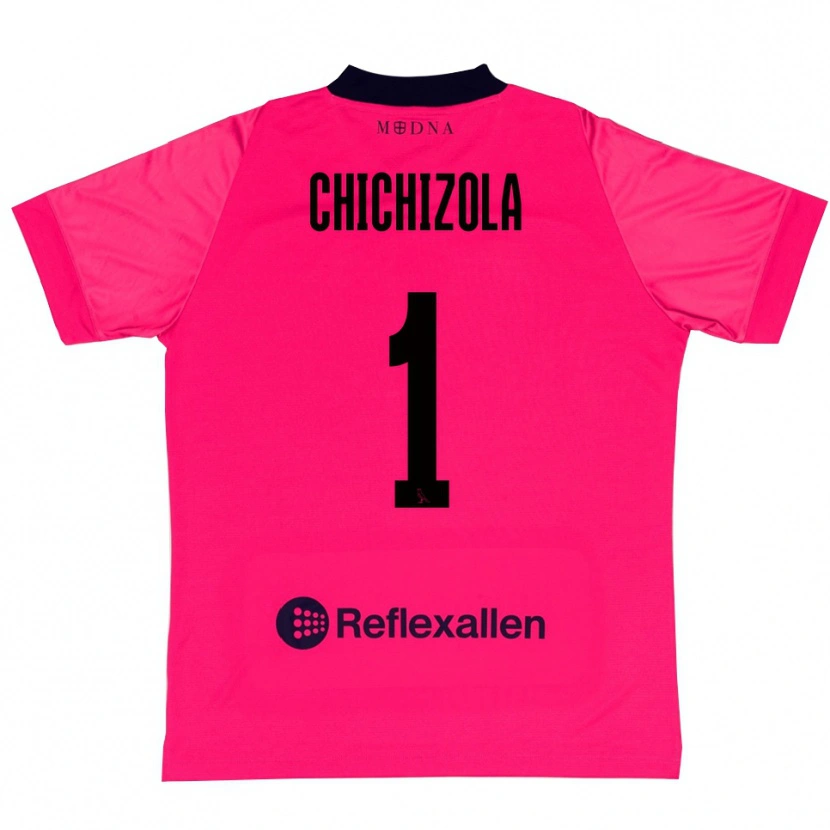 Danxen Herren Leandro Chichizola #1 Trikot Tiefrosa Schwarz Torwarttrikot 2025/26 Schweiz