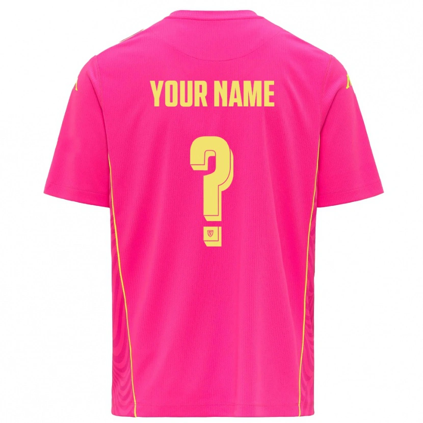 Danxen Herren Spezia Calcio Trikot Tiefes Pink Gelb Torwarttrikot 2025/26 Schweiz