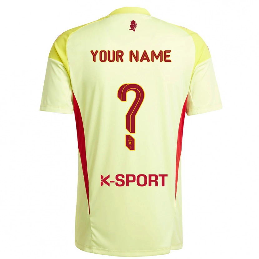 Danxen Herren Virtus Entella Trikot Hellgelb Rot Torwarttrikot 2025/26 Schweiz