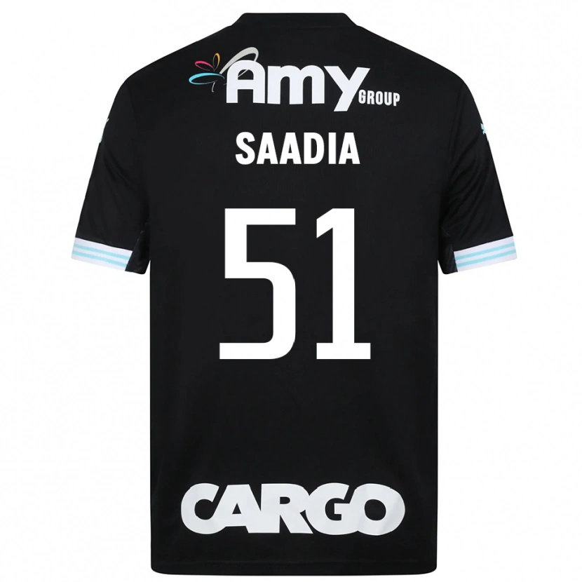 Danxen Herren Shalev Saadia #51 Trikot Schwarz Weiß Torwarttrikot 2025/26 Schweiz