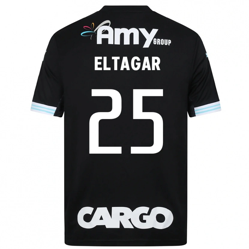 Danxen Herren Barak Eltagar #25 Trikot Schwarz Weiß Torwarttrikot 2025/26 Schweiz