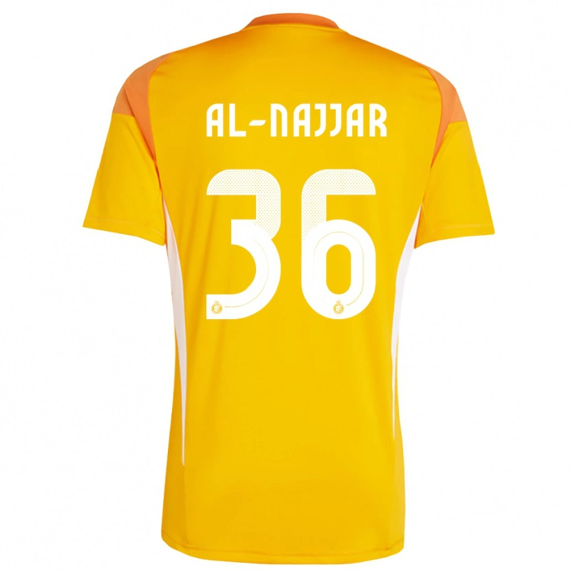Danxen Herren Raghed Al-Najjar #36 Trikot Orange Gelb Weiß Torwarttrikot 2025/26 Schweiz