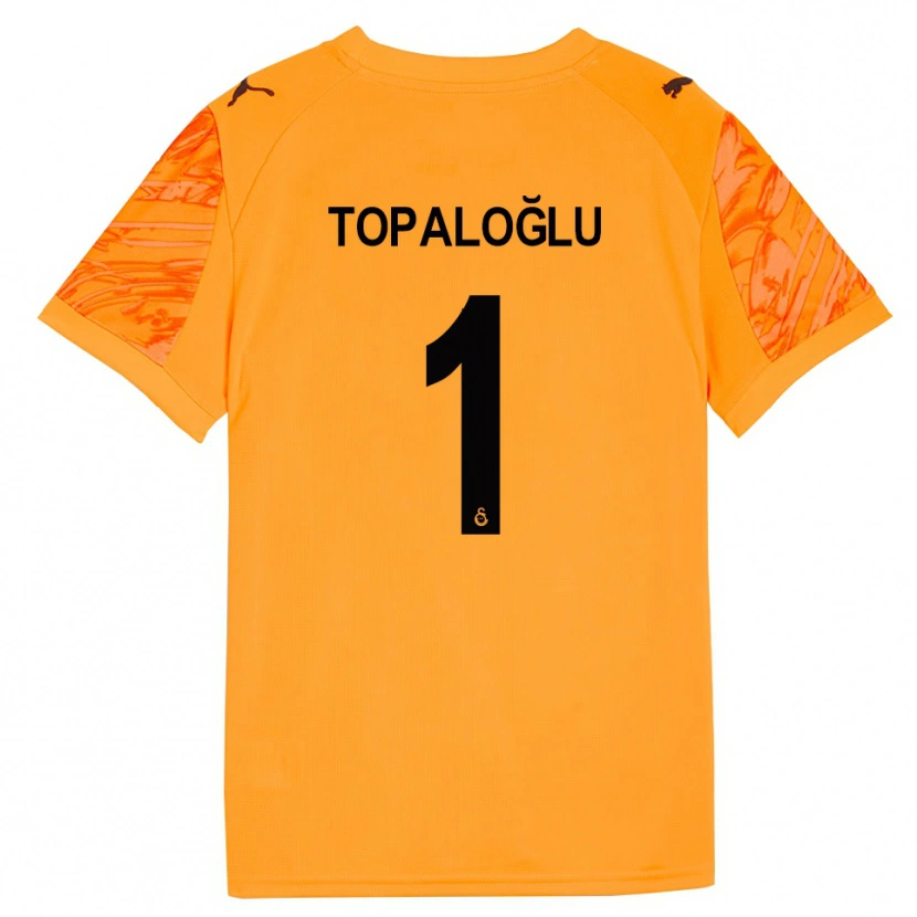 Danxen Herren Eren Topaloğlu #1 Trikot Dunkles Orange Schwarz Torwarttrikot 2025/26 Schweiz