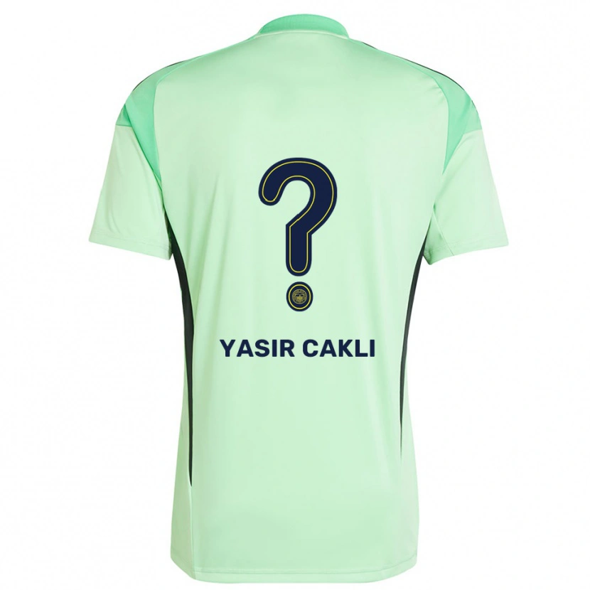 Danxen Herren Ali Yasir Caklı #0 Trikot Hellgrün Schwarz Torwarttrikot 2025/26 Schweiz