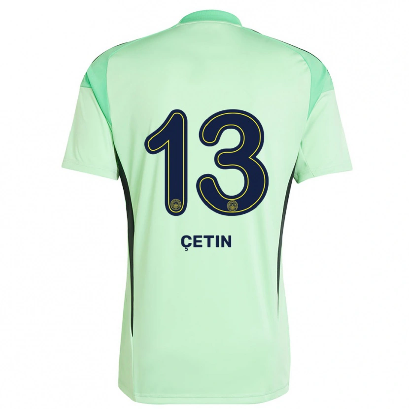 Danxen Herren Tarık Çetin #13 Trikot Hellgrün Schwarz Torwarttrikot 2025/26 Schweiz