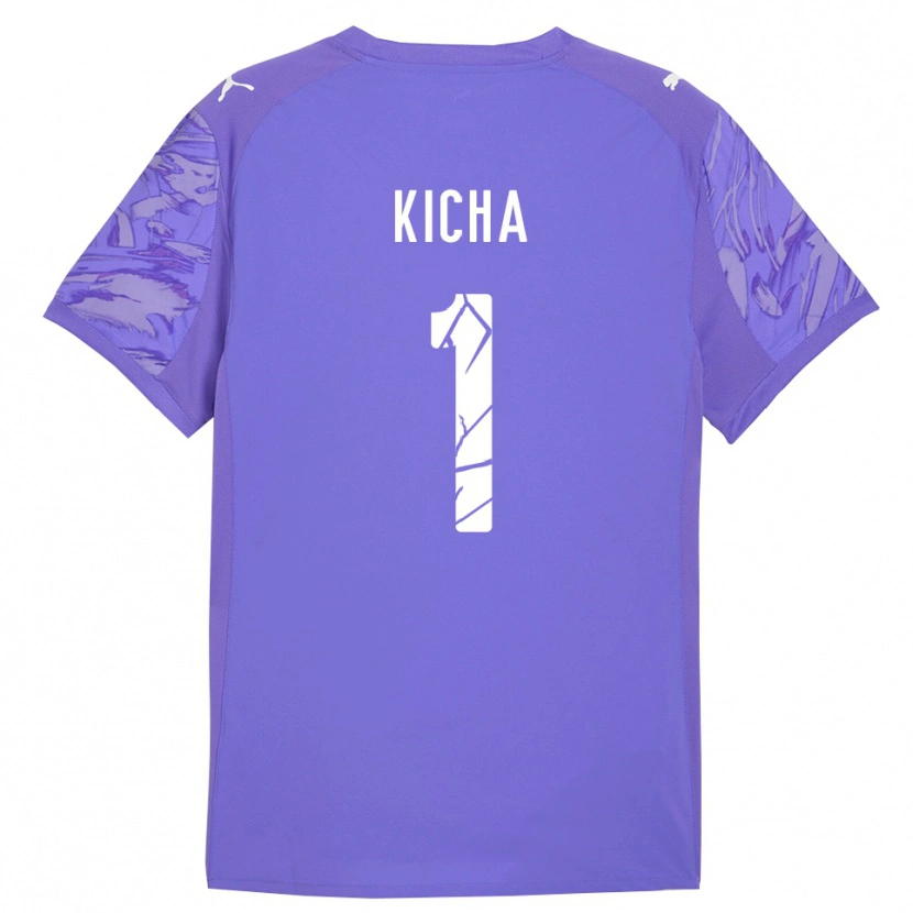 Danxen Herren Tymofiy Kicha #1 Trikot Flieder Lila Torwarttrikot 2025/26 Schweiz