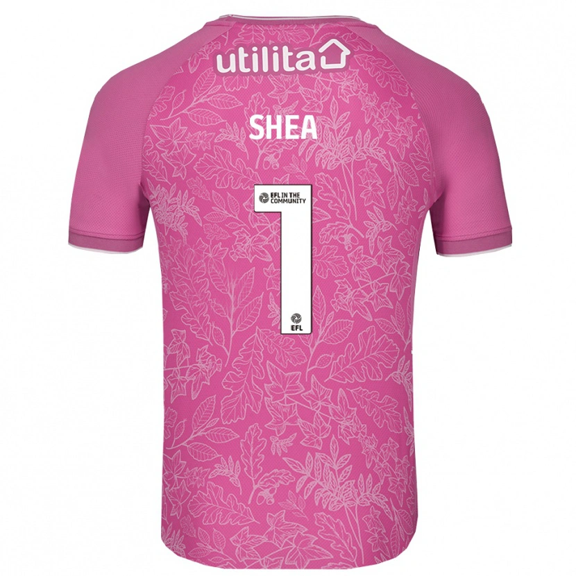 Danxen Herren James Shea #1 Trikot Pink Schwarz Torwarttrikot 2025/26 Schweiz