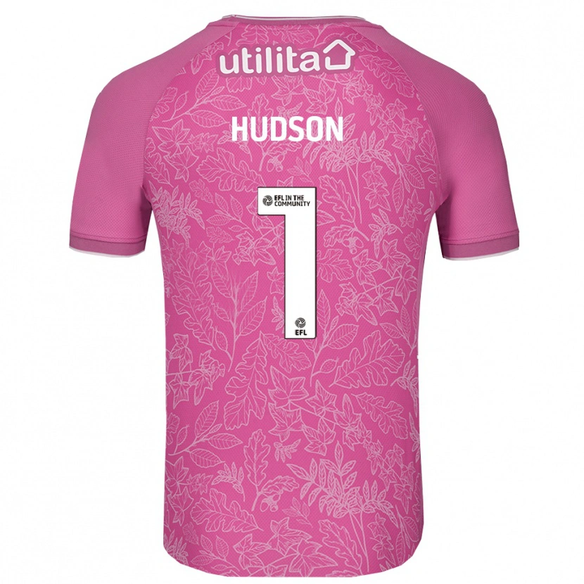 Danxen Herren Sarah Hudson #1 Trikot Pink Schwarz Torwarttrikot 2025/26 Schweiz