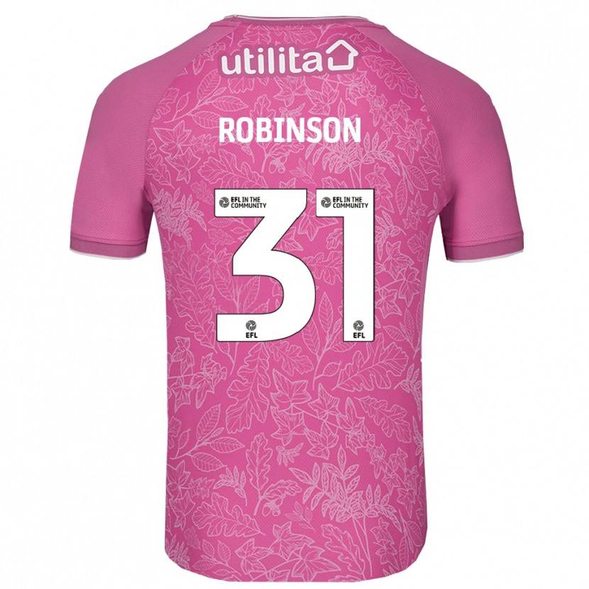 Danxen Herren Leah Robinson #31 Trikot Pink Schwarz Torwarttrikot 2025/26 Schweiz