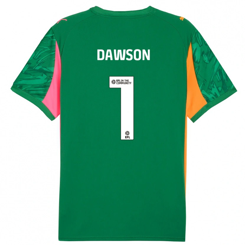 Danxen Herren Cameron Dawson #1 Trikot Grün Orange Rosa Torwarttrikot 2025/26 Schweiz