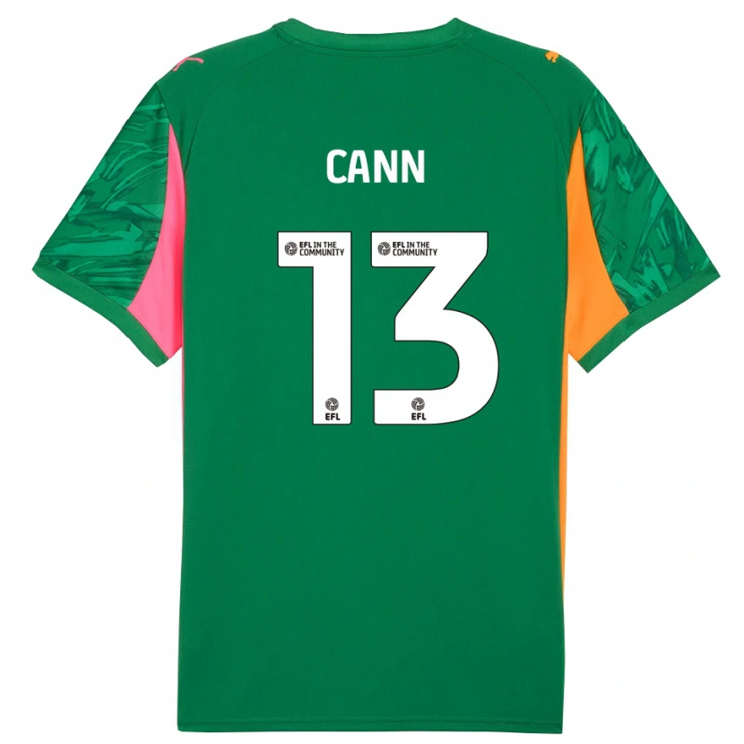 Danxen Herren Ted Cann #13 Trikot Grün Orange Rosa Torwarttrikot 2025/26 Schweiz