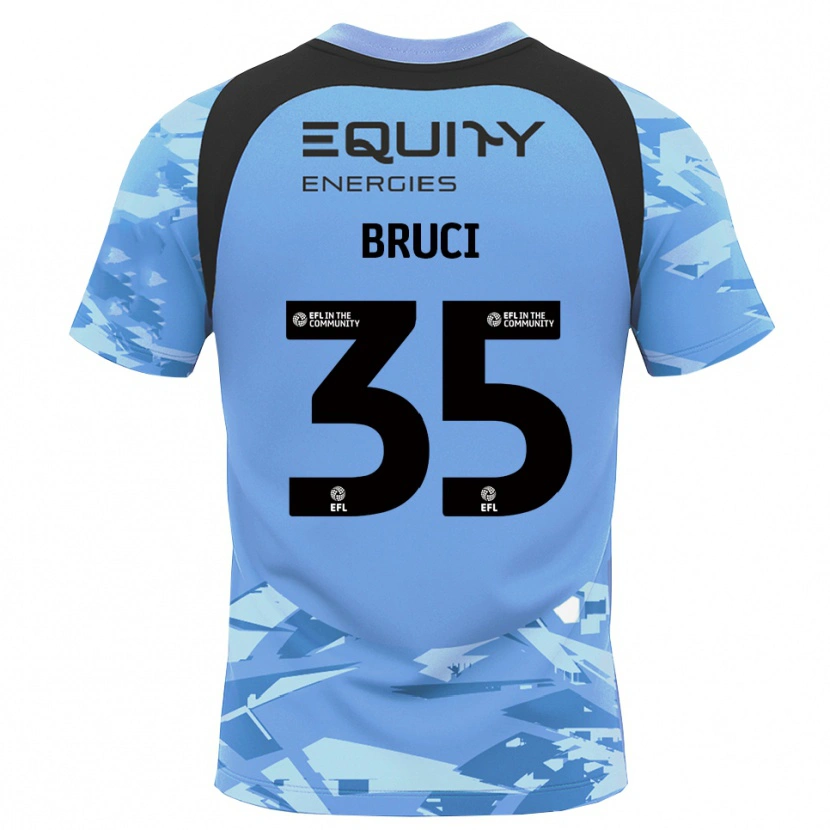 Danxen Herren Izabella Bruci #35 Trikot Hellblau Glack Torwarttrikot 2025/26 Schweiz