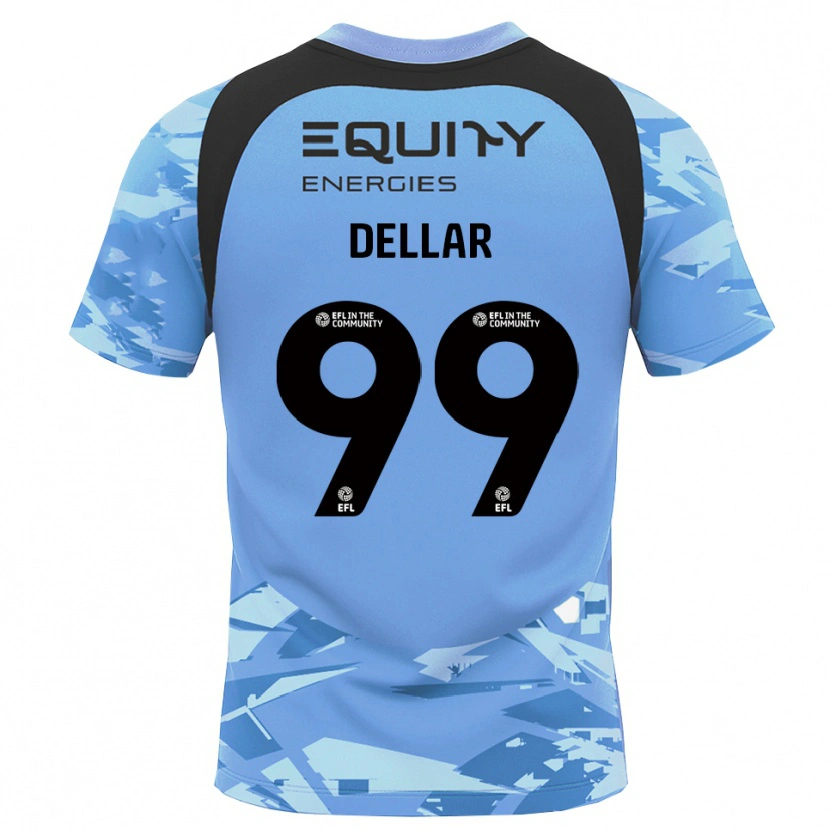 Danxen Herren Megan Dellar #99 Trikot Hellblau Glack Torwarttrikot 2025/26 Schweiz