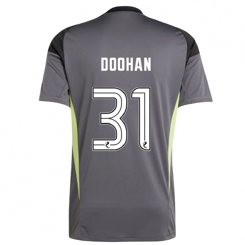 Danxen Herren Ross Doohan #31 Trikot Grau Weiß Torwarttrikot 2025/26 Schweiz