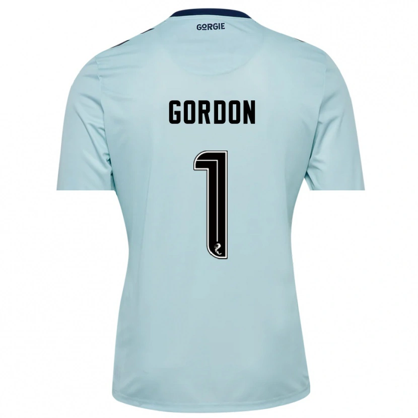 Danxen Herren Craig Gordon #1 Trikot Hellblau Schwarz Torwarttrikot 2025/26 Schweiz