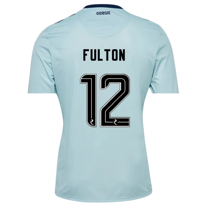 Danxen Herren Ryan Fulton #12 Trikot Hellblau Schwarz Torwarttrikot 2025/26 Schweiz