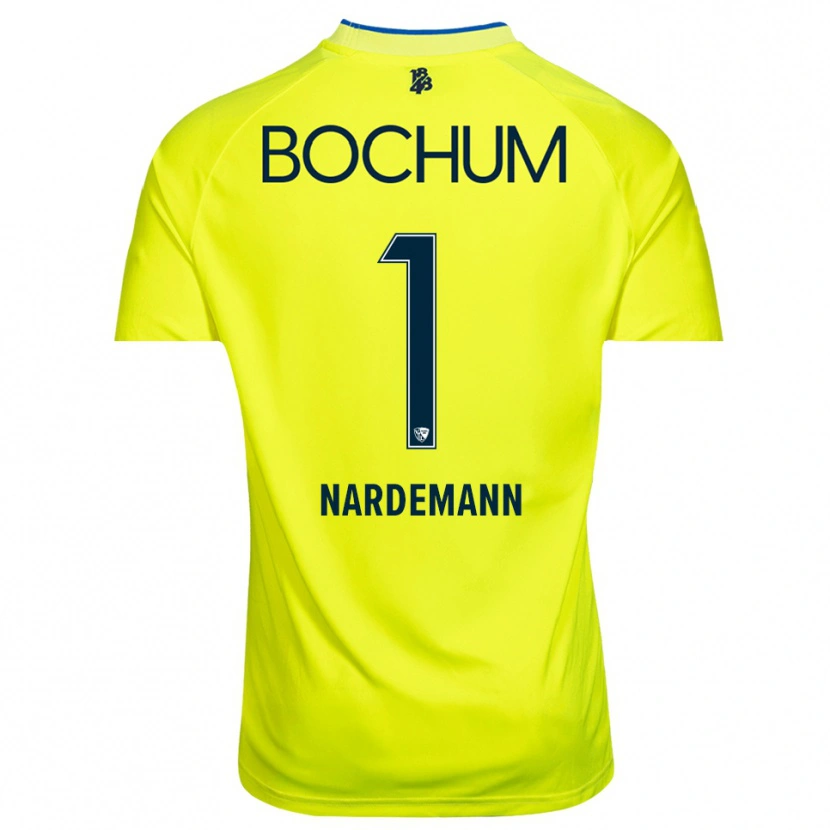 Danxen Herren Kari Närdemann #1 Trikot Gelb Grün Torwarttrikot 2025/26 Schweiz