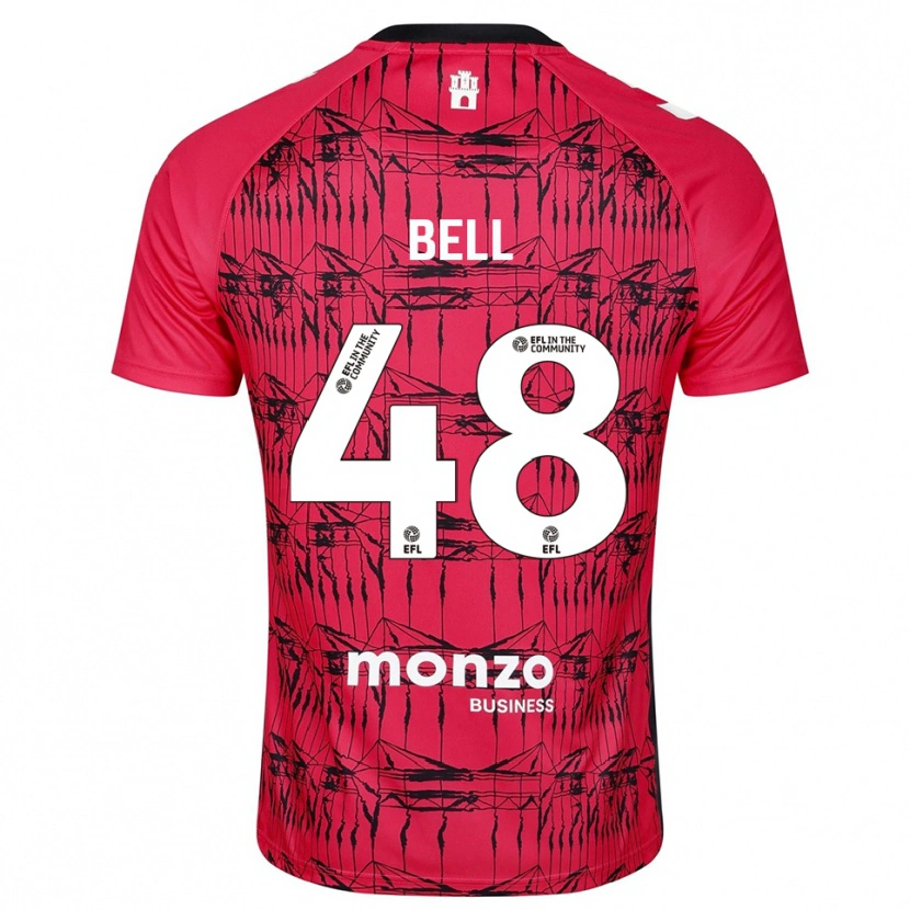 Danxen Herren Luke Bell #48 Trikot Rot Weiß Torwarttrikot 2025/26 Schweiz