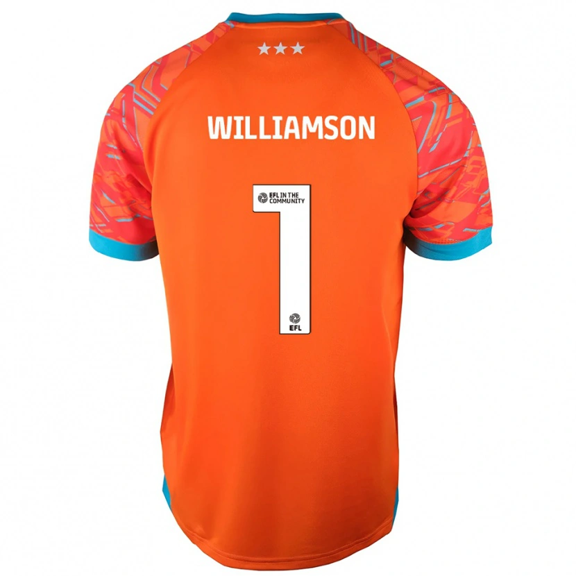 Danxen Herren Woody Williamson #1 Trikot Orange Weiß Torwarttrikot 2025/26 Schweiz