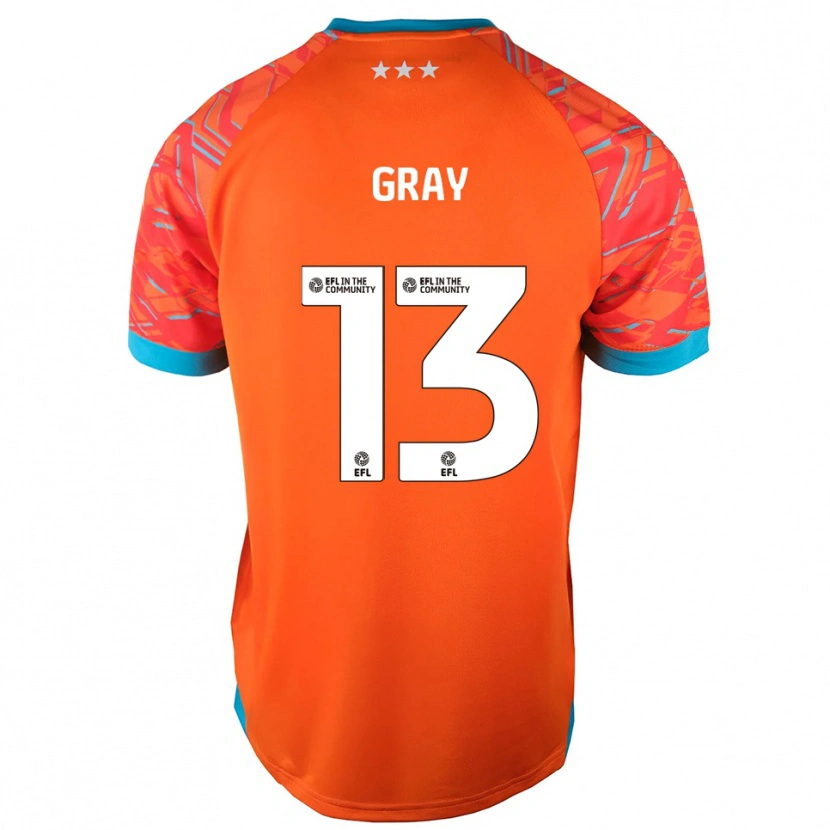 Danxen Herren Henry Gray #13 Trikot Orange Weiß Torwarttrikot 2025/26 Schweiz
