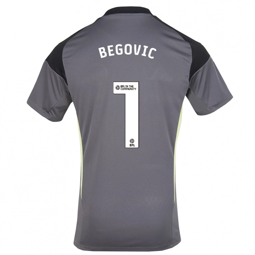 Danxen Herren Asmir Begovic #1 Trikot Grau Weiß Torwarttrikot 2025/26 Schweiz