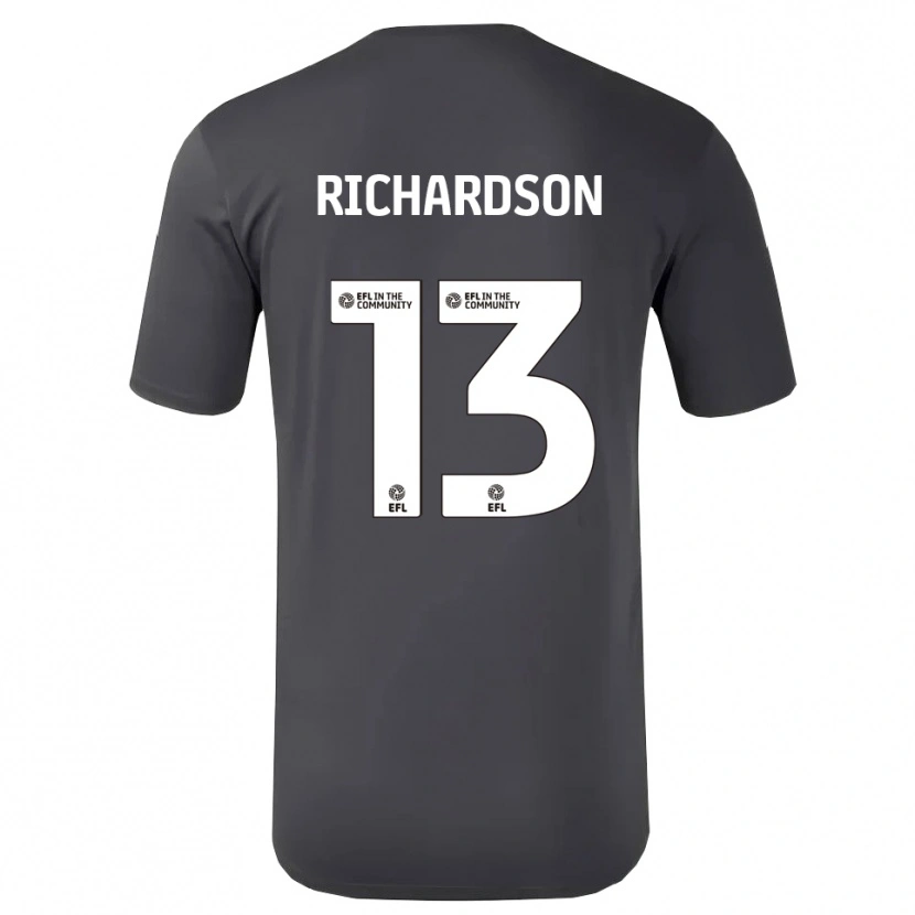 Danxen Herren Joseph Richardson #13 Trikot Schwarz Weiß Torwarttrikot 2025/26 Schweiz