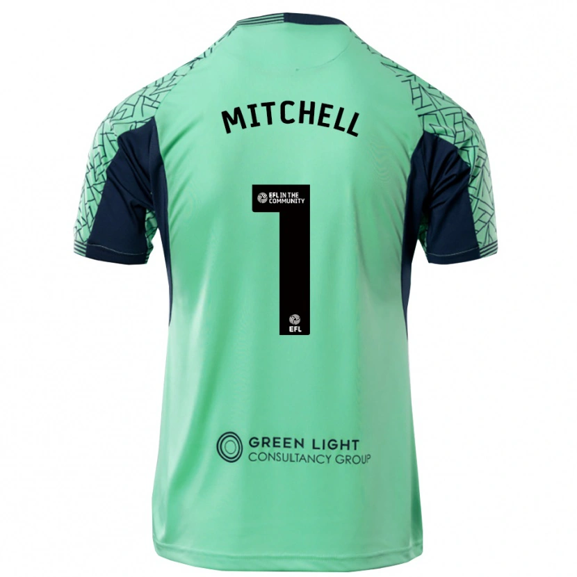 Danxen Herren Rylee Mitchell #1 Trikot Aqua Schwarz Torwarttrikot 2025/26 Schweiz