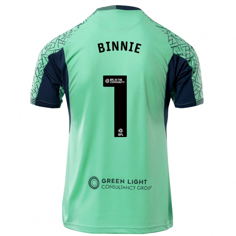 Danxen Herren Ethan Binnie #1 Trikot Aqua Schwarz Torwarttrikot 2025/26 Schweiz