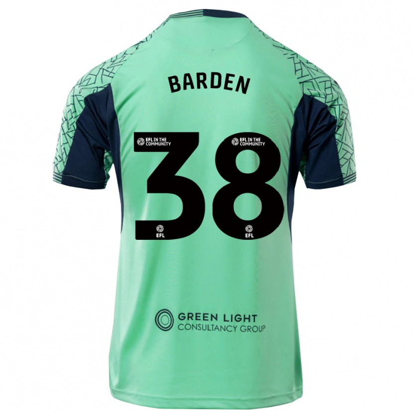 Danxen Herren Daniel Barden #38 Trikot Aqua Schwarz Torwarttrikot 2025/26 Schweiz